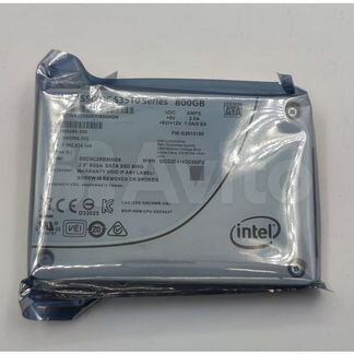 SSD диск ssdsc2BB800G6, S3510, Intel, 800 Гб, SATA