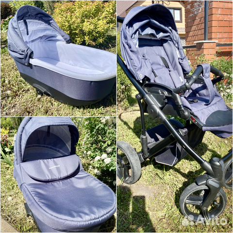 Коляска 2 в 1 bebetto magnum