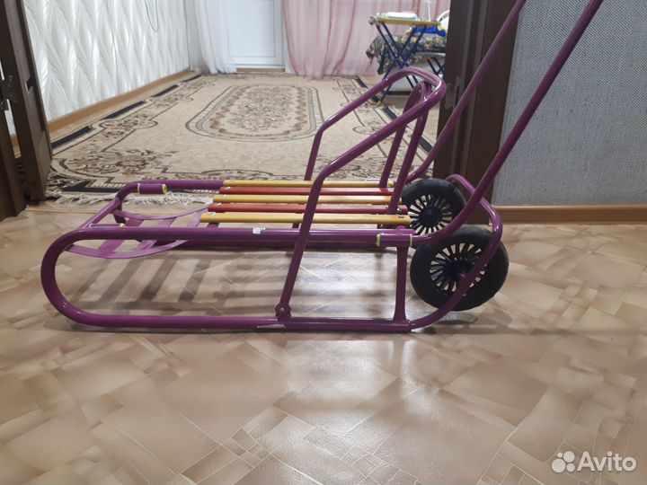 Санки детские с чехлом