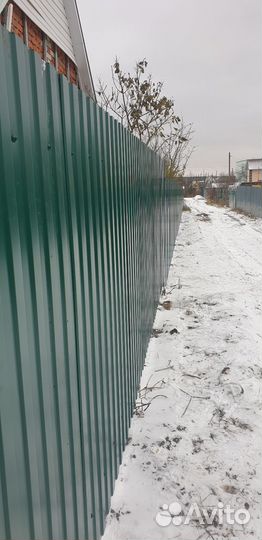 Установка заборов