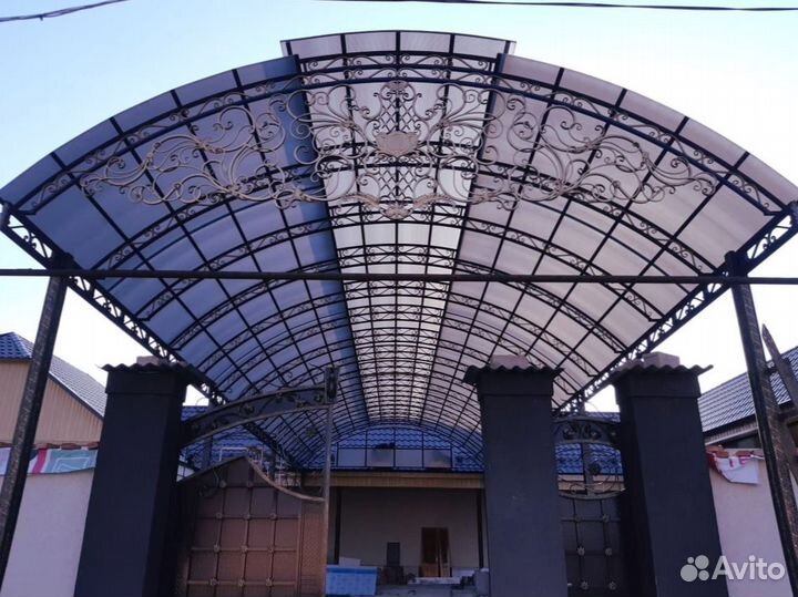 Навесы с установкой