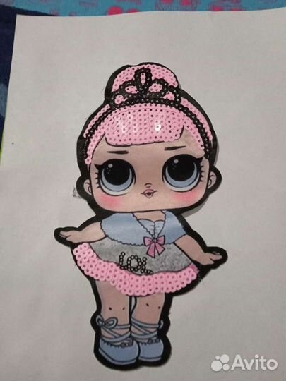 Нашивка Лол на одежду
