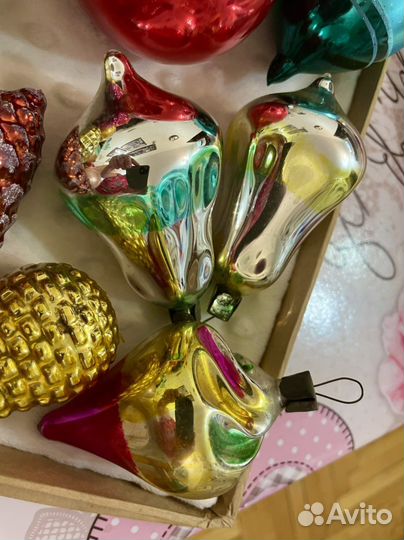 Елочные игрушки СССР гдр