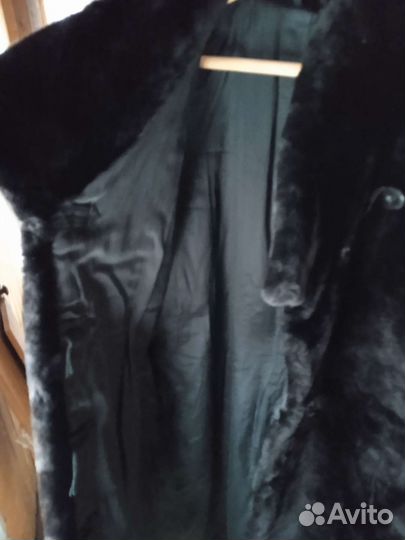 Шуба мутон в ь хорошем состоянии р 52