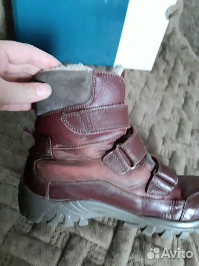 Ботинки 35р 22,5см зима Ralf Ringer натур.кожа
