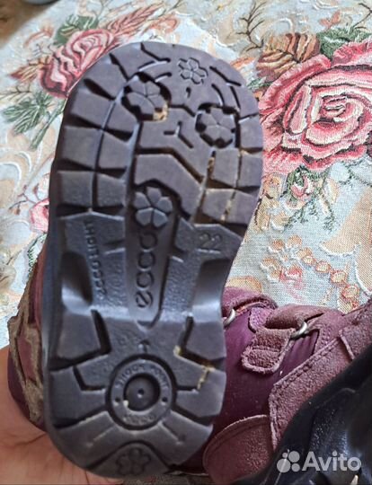 Ботинки ecco 22