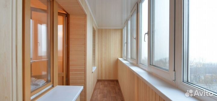 Комплексное остекление и отделка