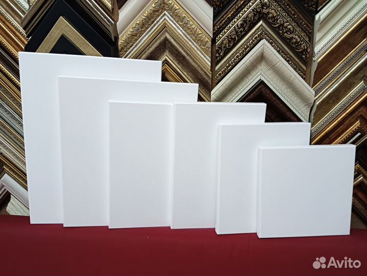 Холст на подрамнике/кусками для художника