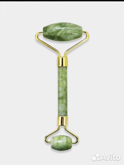 Нефритовый массажер - роллер (новый)