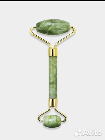 Нефритовый массажер - роллер (новый)