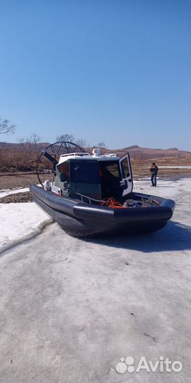 Продам аэролодку охотник 650К1 (пробег12м.ч.)