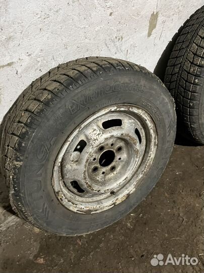 Колеса с дисками на ваз