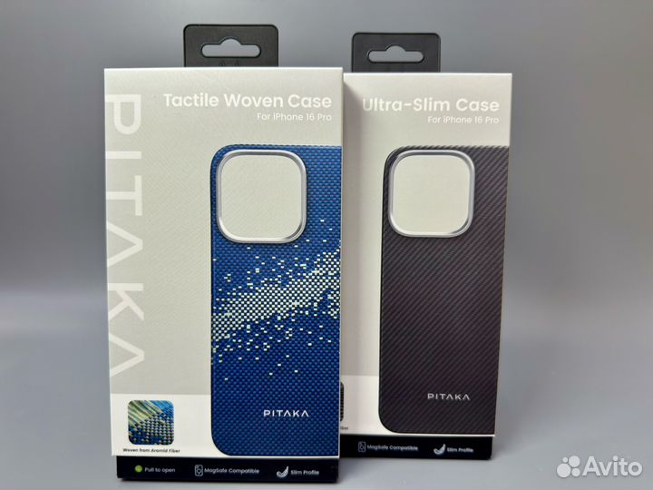 Чехол Pitaka на iPhone 16 Pro и iPhone 16 Pro Max