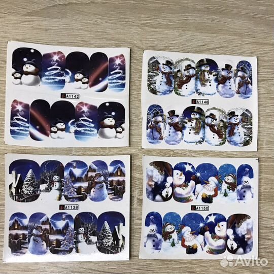 Новогодние слайдеры 24шт