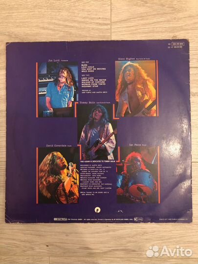 Lp Deep purple - Last concert in Japan