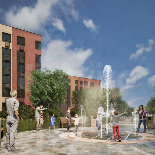 2-к. квартира, 58,2 м², 2/6 эт.