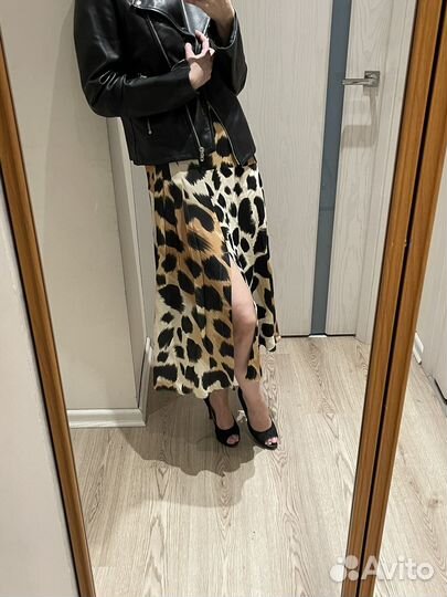 Юбка леопардовая adL