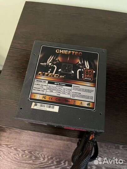 Блок питания chieftec 750w модульный