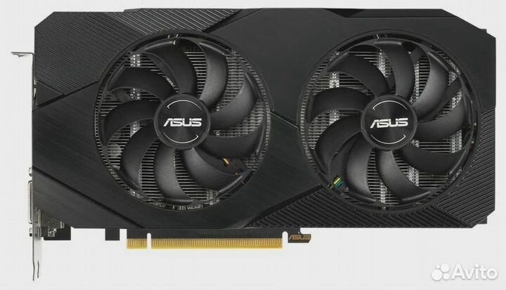 Видеокарта asus GeForce GTX 1660 super dual OC EVO