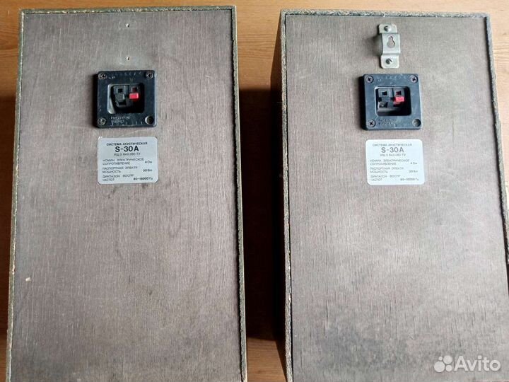 Колонки СССР Радиотехника S-30A