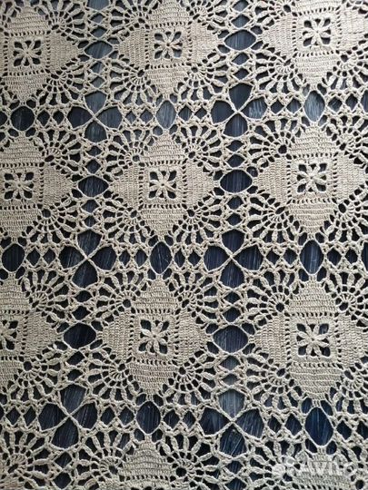 Скатерть льняная новая