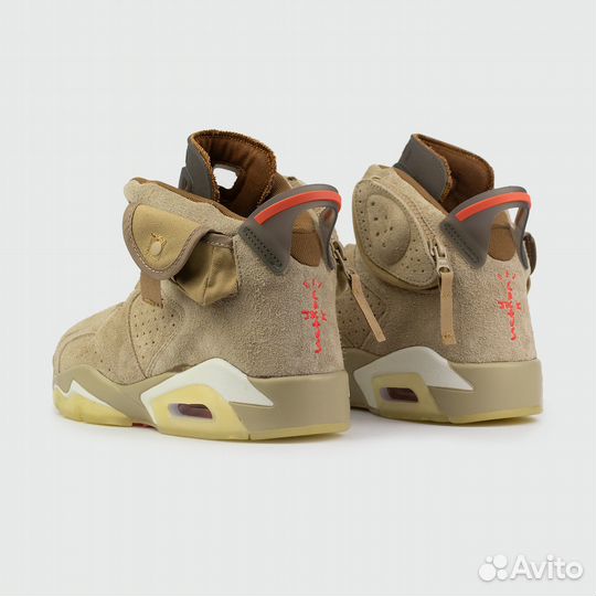 Кроссовки Nike Air Jordan 6 Retro Khaki v2