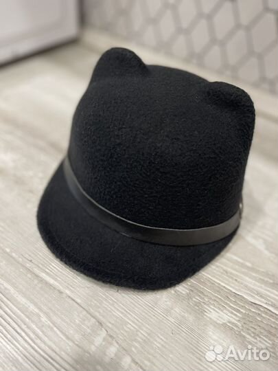 Шапка-кепка женская с ушками