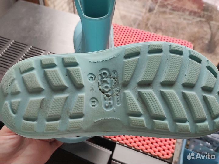 Сапоги crocs c 13, сабо с 12