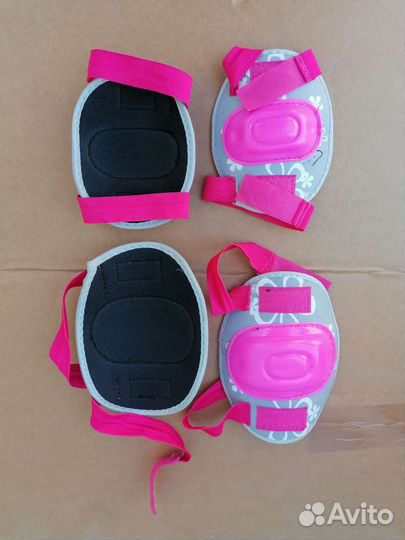 Велошлем+защита рук и ног