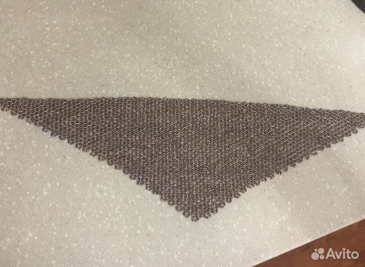 Ожерелье-колье из бисера ручной работы