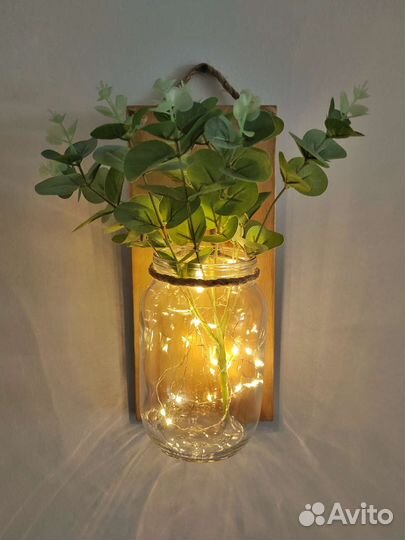 Декоративное панно-светильник