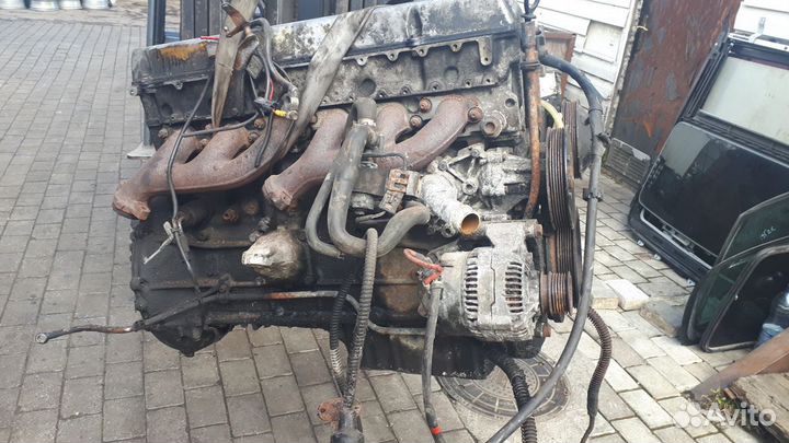 Мотор mercedes benz W124 1991 3.0 D двигатель