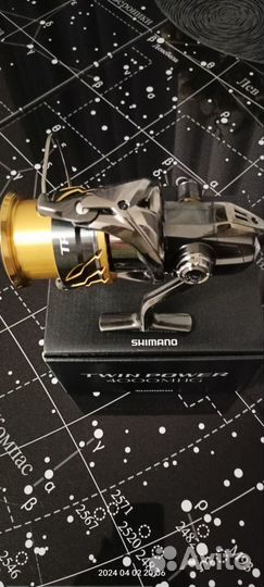 Катушка Shimano Twin Power 20' 4000MHG