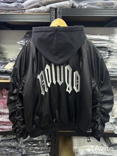 Бомбер balenciaga nologo oversize (унисекс)