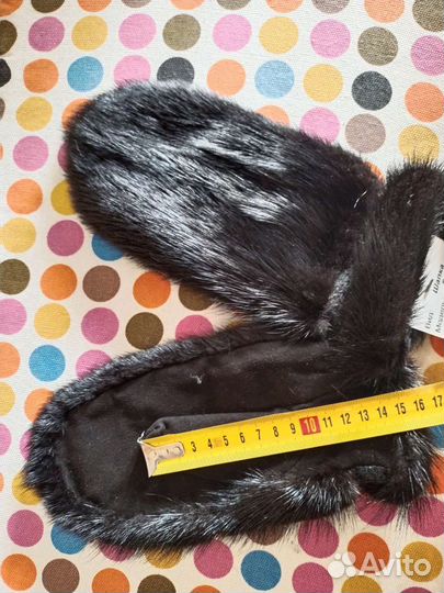 Варежки с норкой