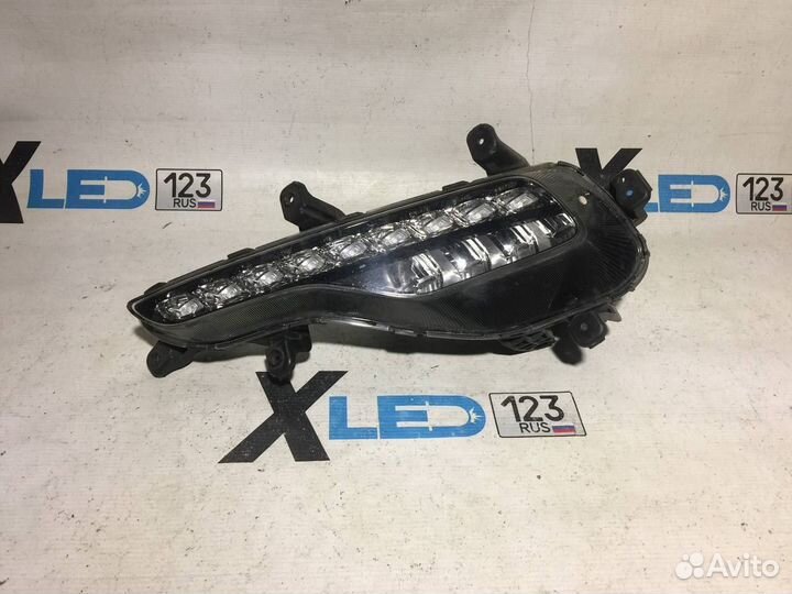Дхо Kia Quoris туманка правая левая рестайлинг LED