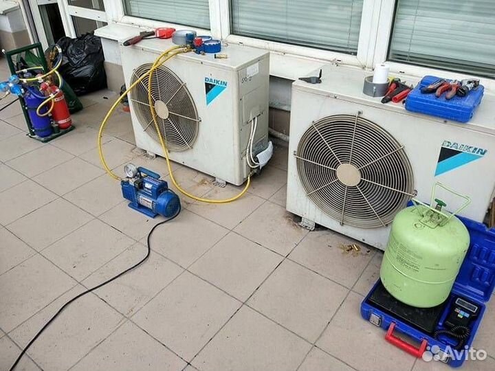 Установка ремонт обслуживание кондиционеров