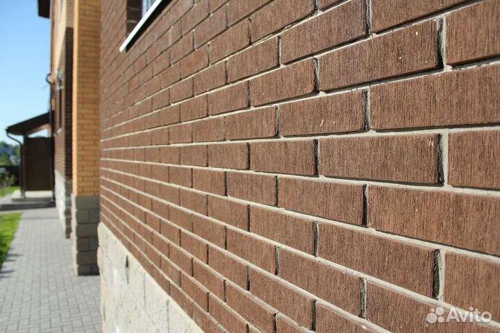 Кирпич облицовочный Красный Вышневолоцкая Керамика одинарный 1нф