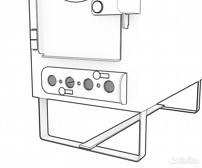 Печь для зимней палатки куб - Сталь 2 мм