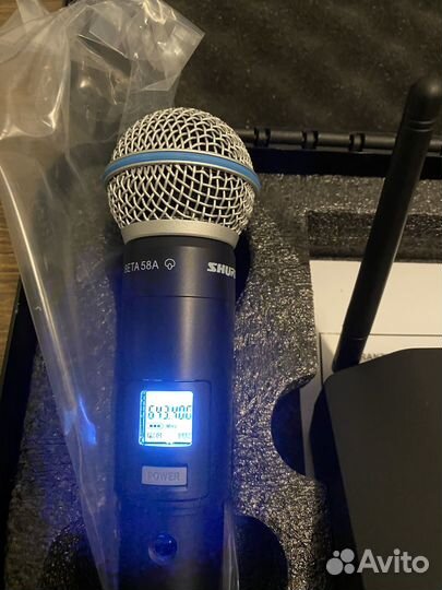 Радиомикрофон Shure Beta 58A glxd 4