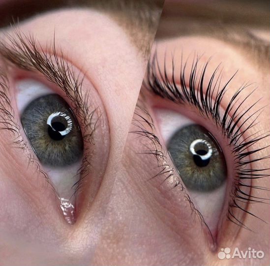 Ламинирование ресниц и бровей