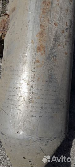 Глушитель на Тойоту Камри 40