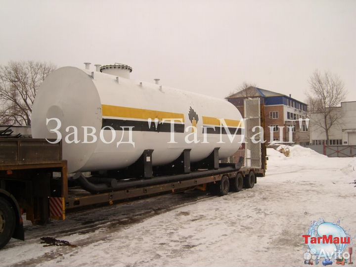 Резервуар, бочка под нефтепродукты 30 м3 (ргсп)