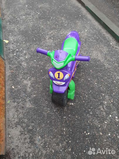 Детский мотоцикл беговел