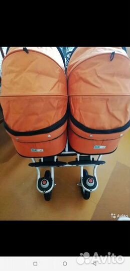 Коляска для двойни Tfk