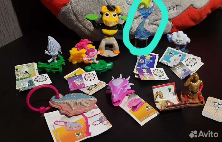 Игрушки из Киндер сюрпризов (киндеры) (обмен)