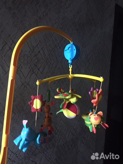 Мобиль музыкальный на детскую кроватку