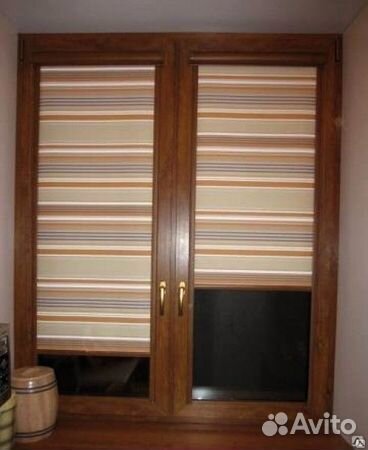 Рулонные шторы 2в1 от производителя