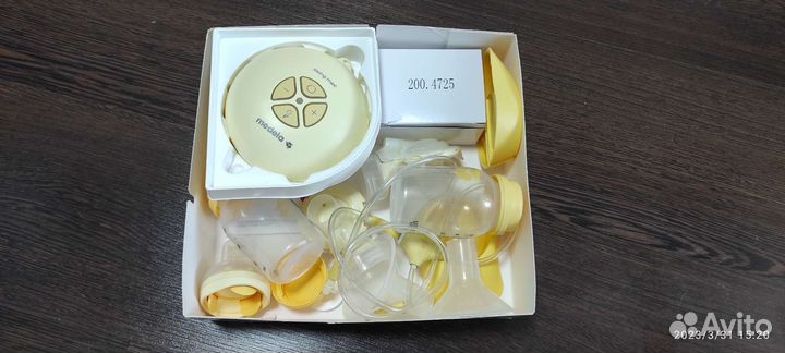 Молокоотсос medela swing maxi& calma электрический