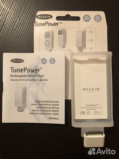 Apple Belkin iPod mini TunePower F8E490